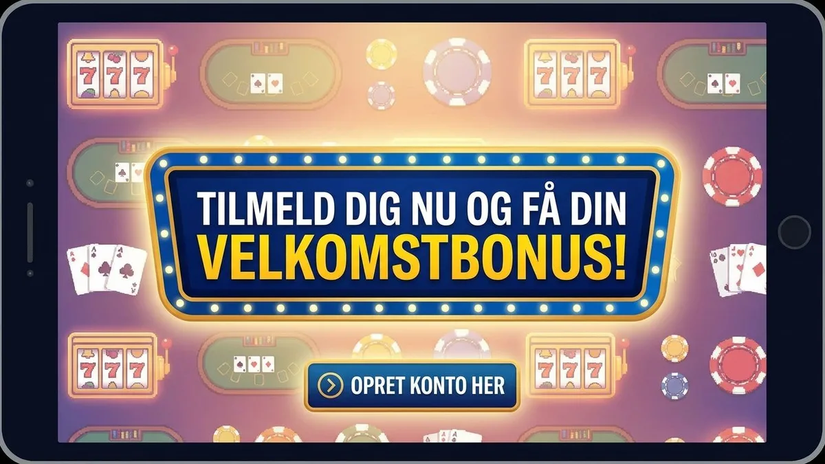Tilmelding med bonus